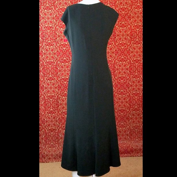 JONES NEW YORK black sleeveless dress 6💥🕚⤵️ - Picture 9 of 11